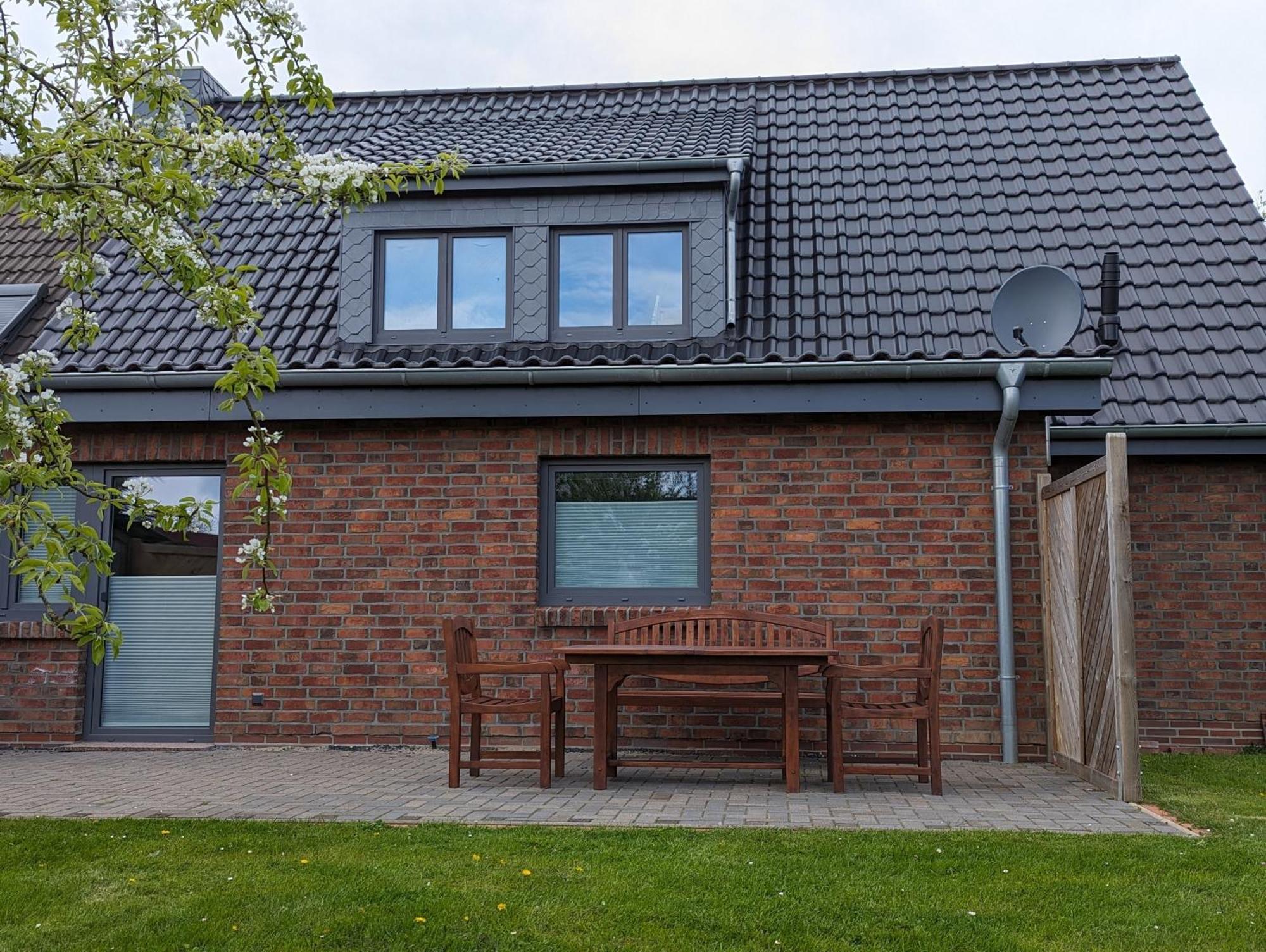 Ferienwohnung Ankerhus Friedrichskoog Exterior foto